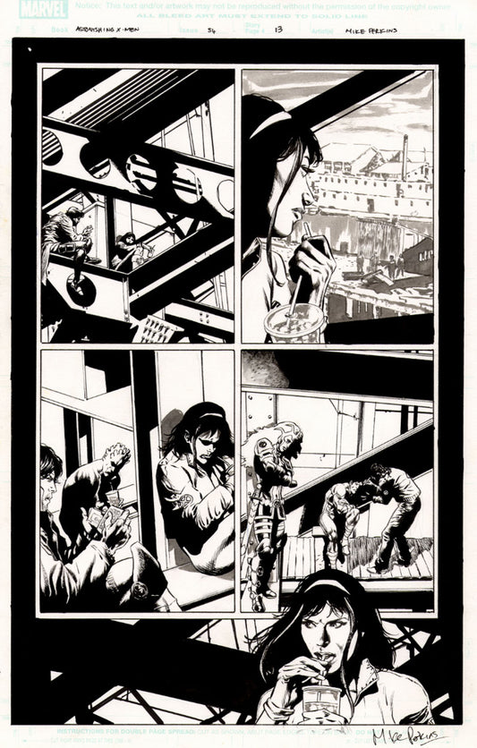 Astonishing X-Men #54 p.13 - Warbird!