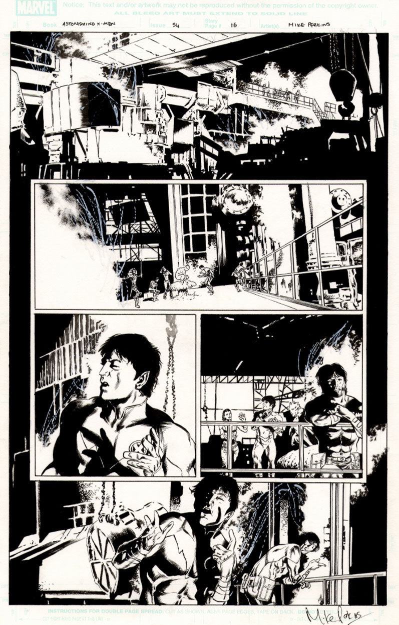 Astonishing X-Men #54 p.16 - Northstar & Gambit!