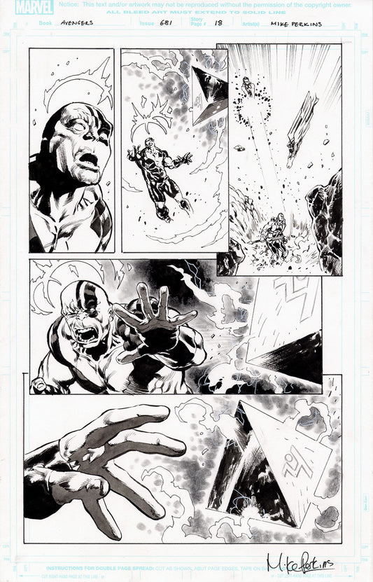 Avengers #681 p.18 - Gary Blood & Wonderman!
