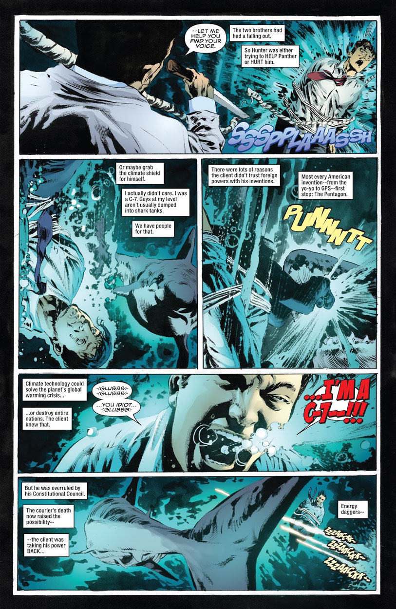 Black Panther Annual 2018 p.06 - Shark!