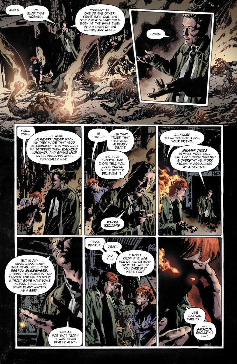 Curse of Brimstone Annual #1 p.19 - Constantine!