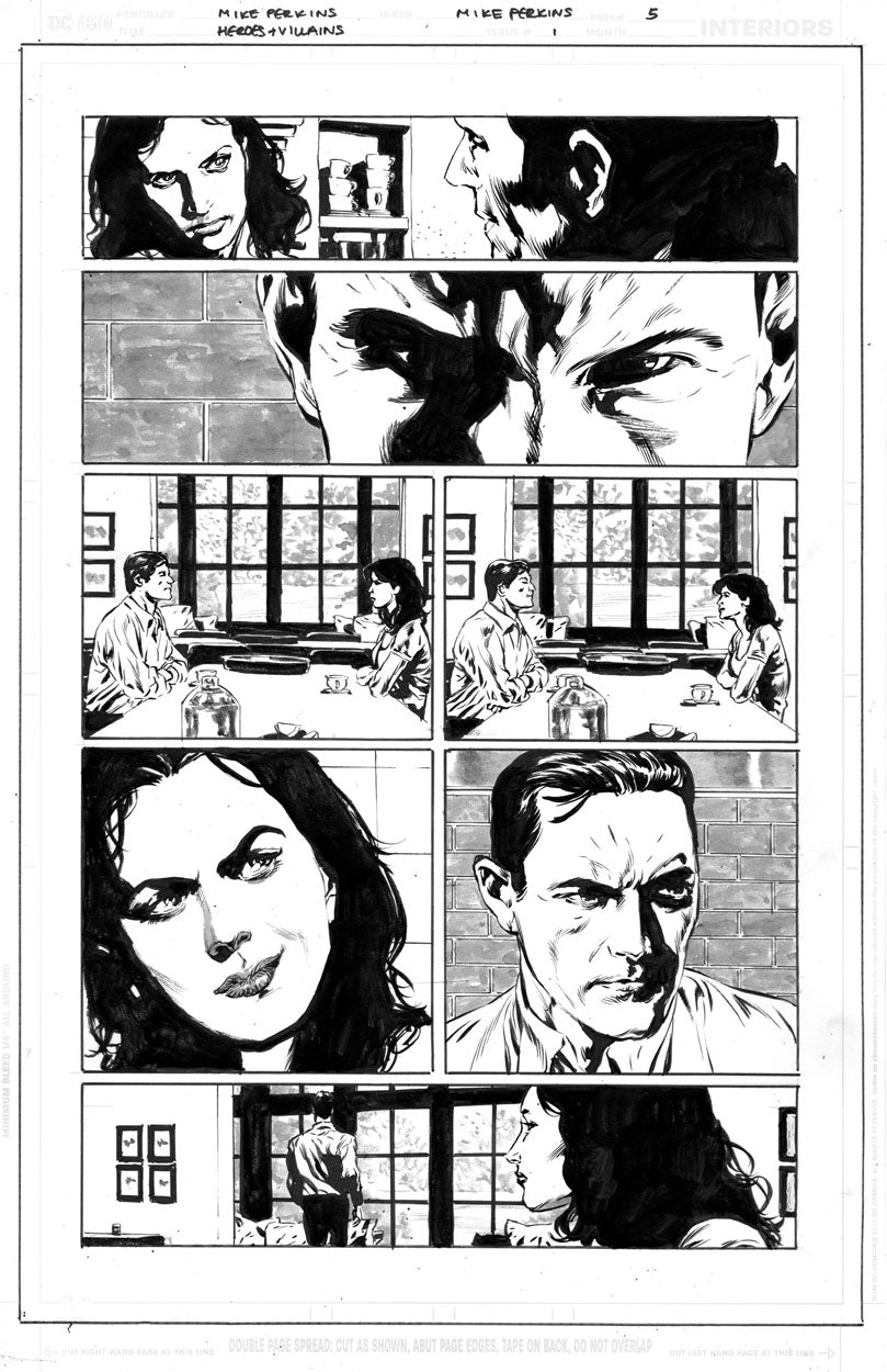 Superman: Heroes #1 p.20 - Bruce & Diana!