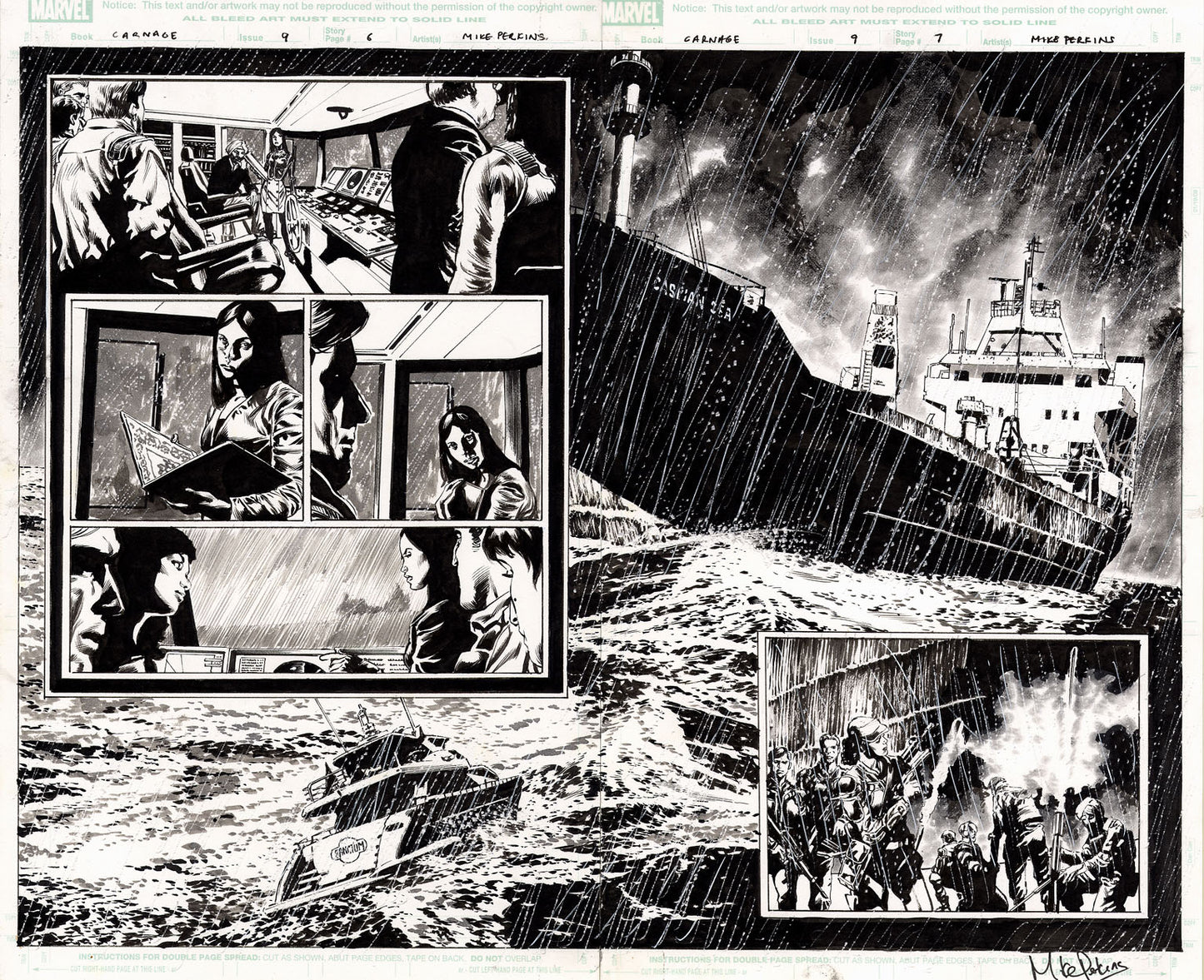 Carnage #9 p.06 & 07 - Double Page Spread!