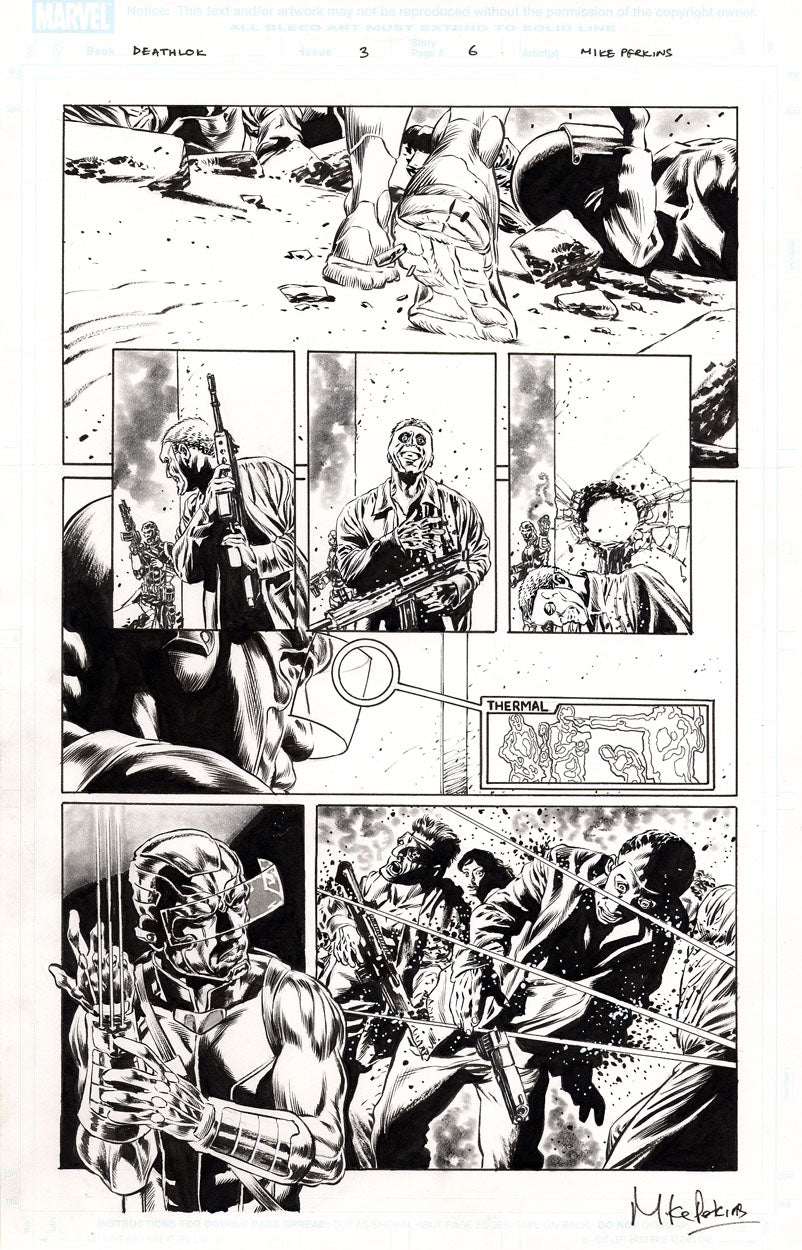 Deathlok #3 p.06 - Deathlok in Action!