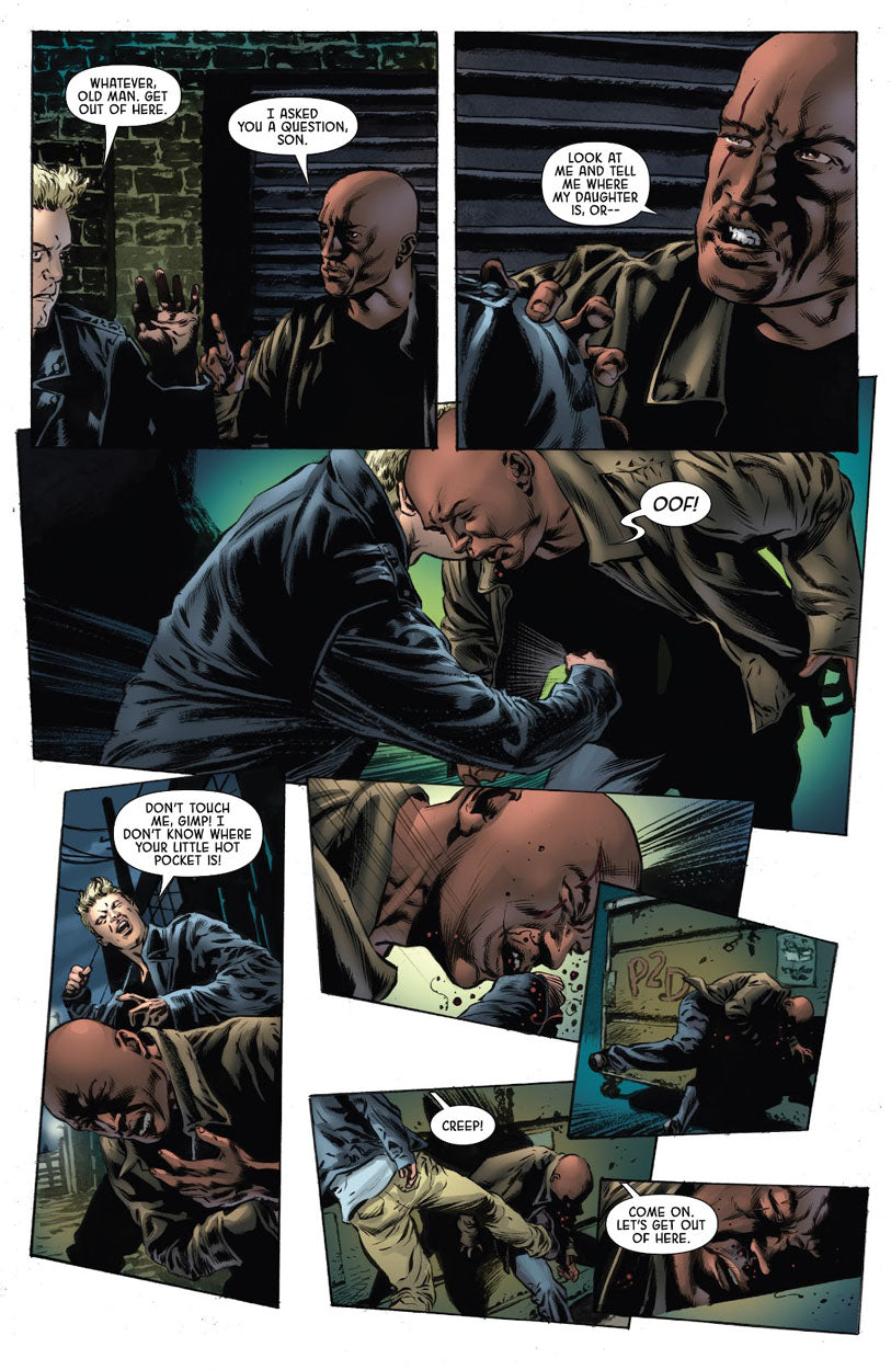 Deathlok #4 p.13 - Henry Hayes Beatdown!