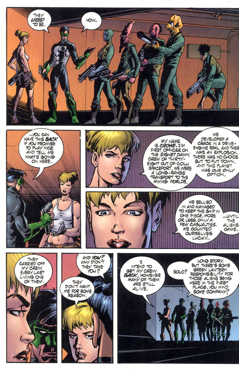 Green Lantern vs. Aliens #2 p.13
