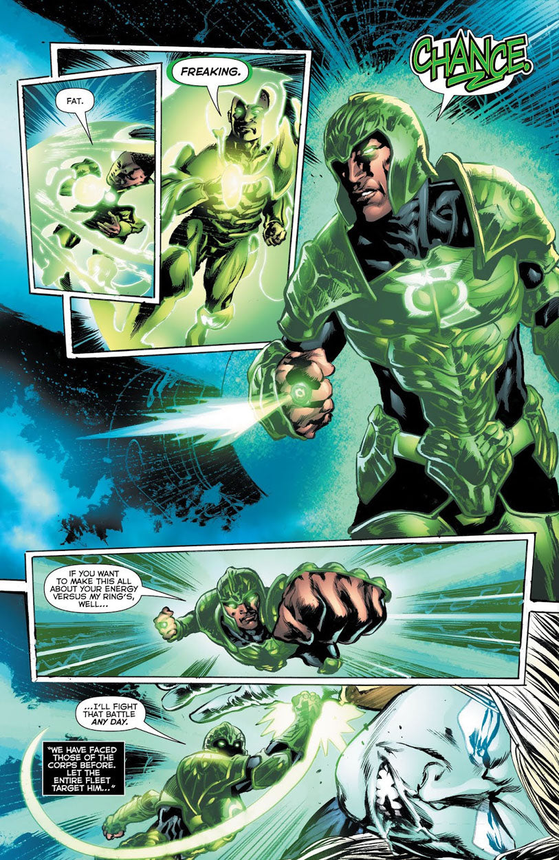 Green Lanterns #50 p.18 - Stewart in Action!
