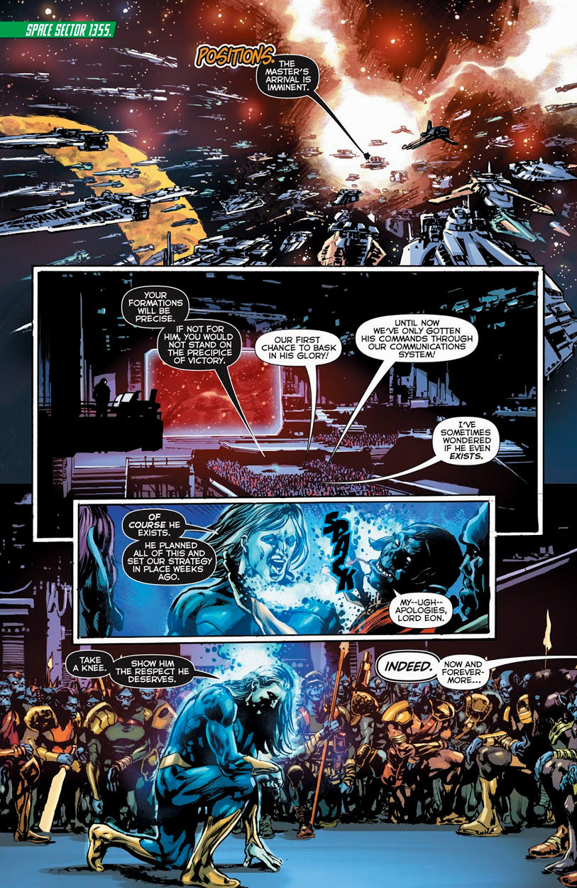 Green Lanterns #55 p.01 - Eon & Aliens!