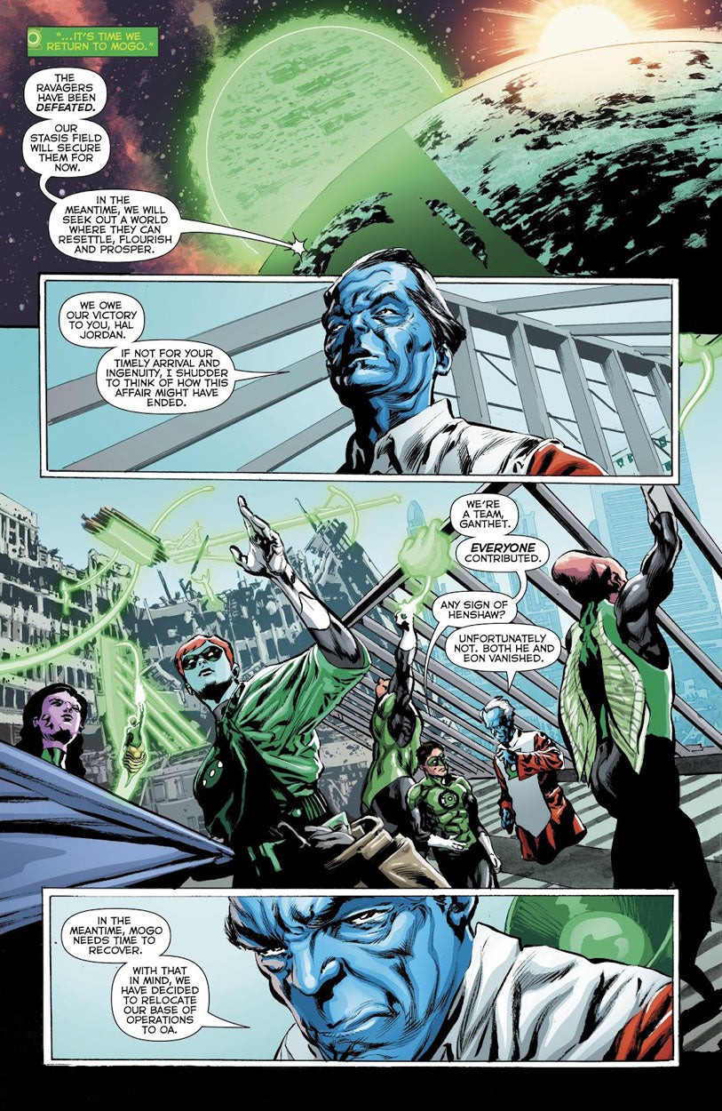 Green Lanterns #57 p.16 - The Rebuild Begins!