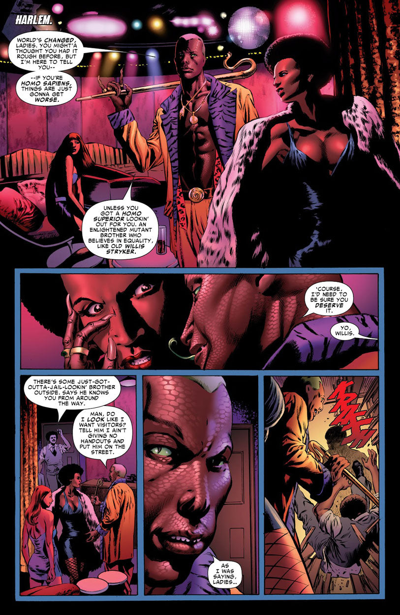 House of M: Avengers #1 p.04 - Sexy Misty Knight!