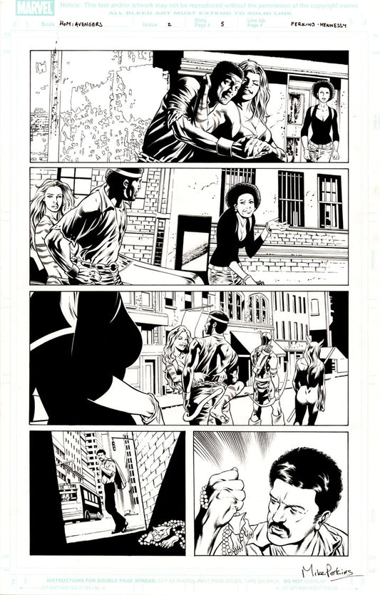 House of M: Avengers #2 p.05 - Tigra!