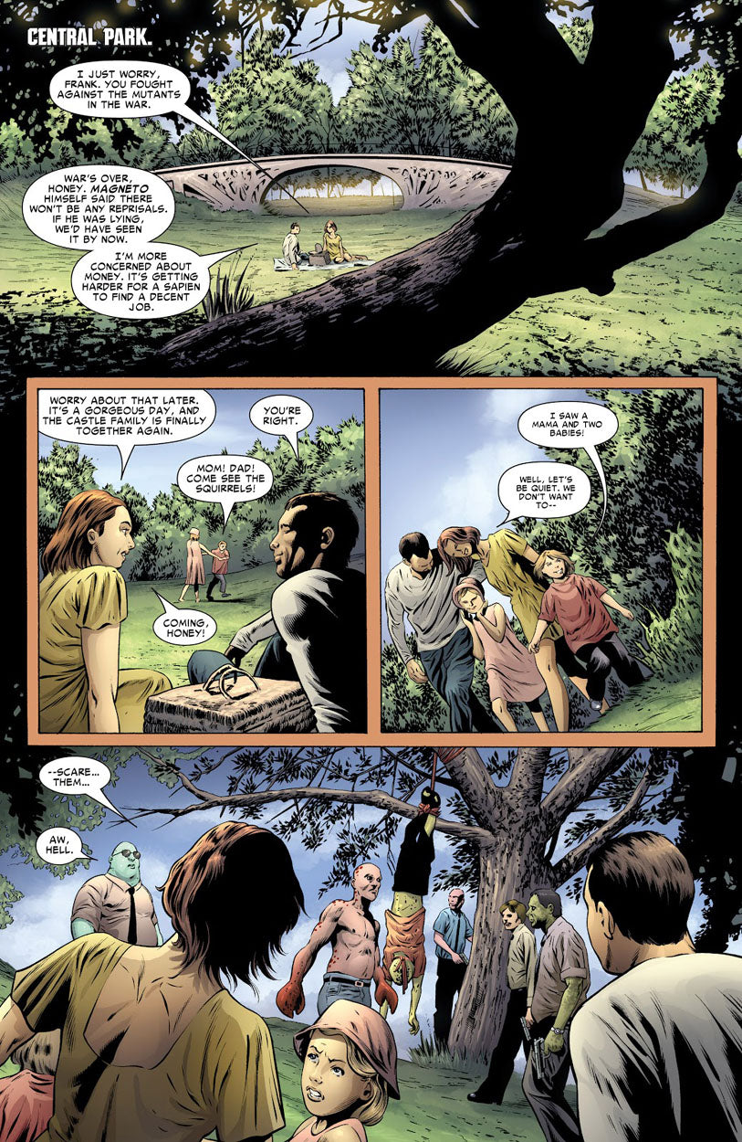 House of M: Avengers #2 p.06 - Punisher Origin (1st of 4 pgs)!