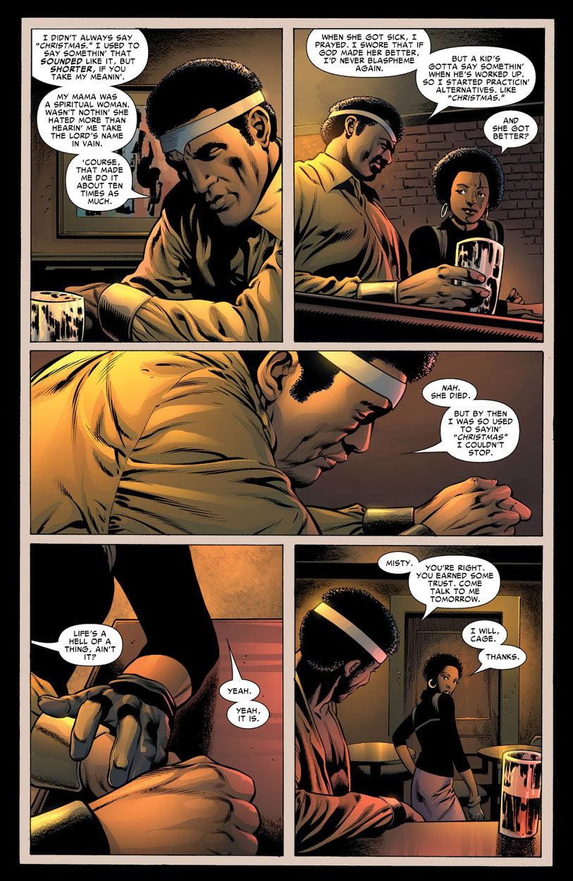 House of M: Avengers #2 p.14 - Misty Knight!
