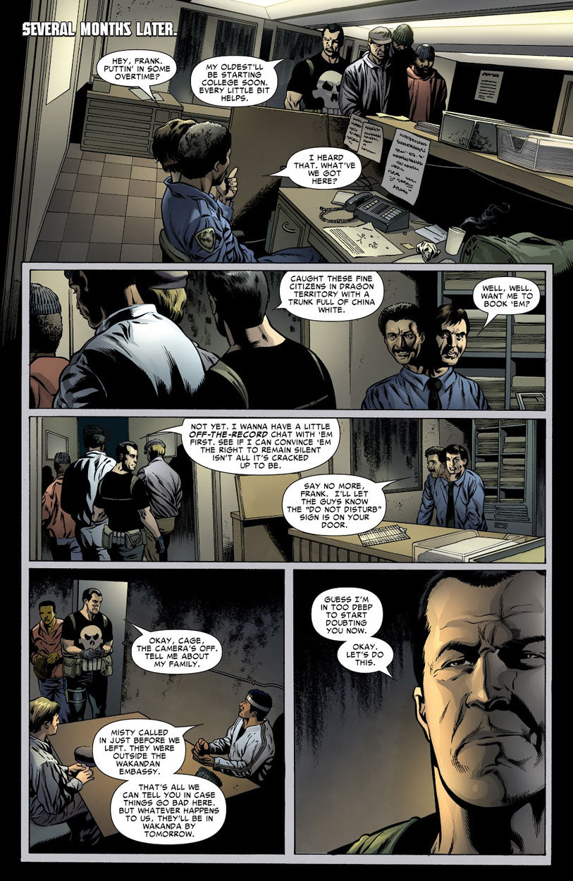 House of M: Avengers #3 p.14 - Punisher !