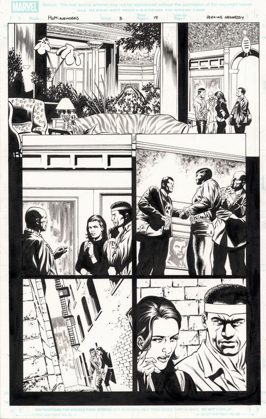House of M: Avengers #3 p.19 - Punisher!
