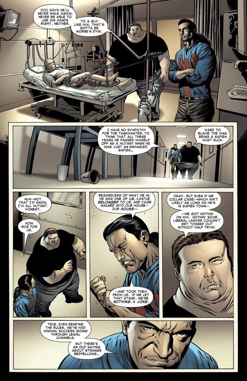 House of M: Avengers #3 p.21 - Blob & Thunderbird!