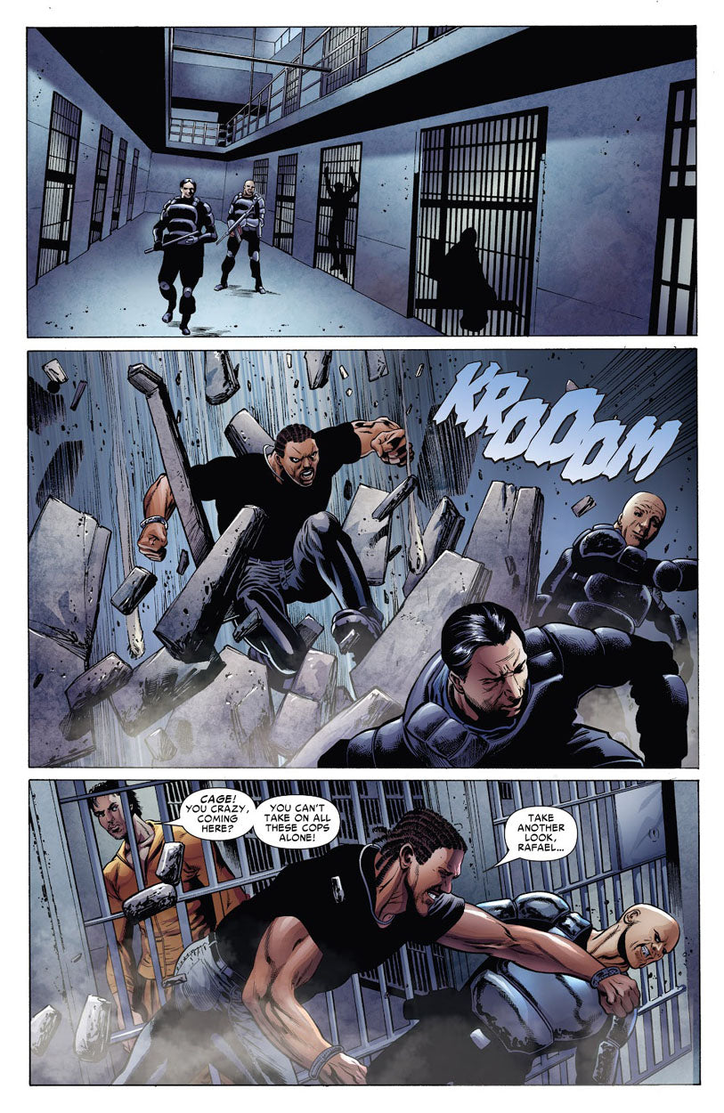 House of M: Avengers #5 p.08 - Luke Cage!