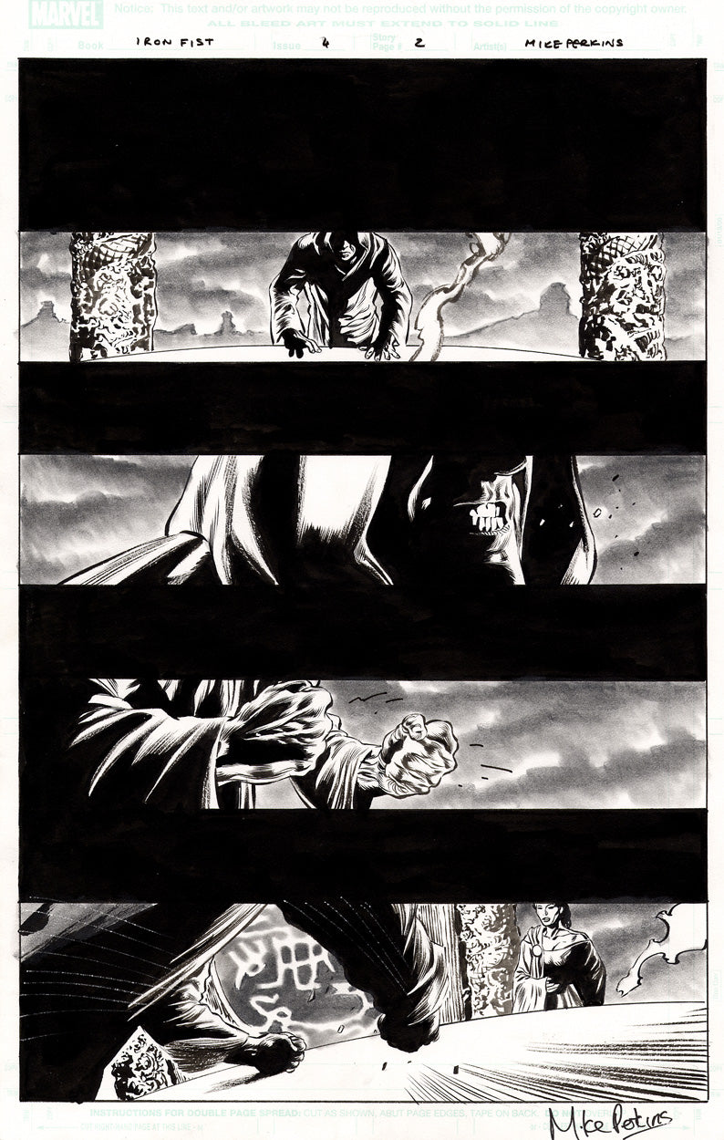 Iron Fist #4 p.02 - The Divine Wolf!