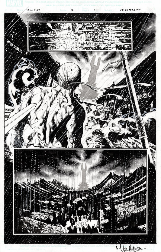 Iron Fist #5 p.01 - Iron Fist Taken to Council!