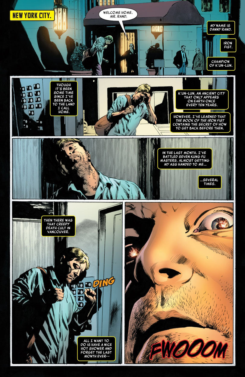 Iron Fist #73 p.05 - Danny Goes Home