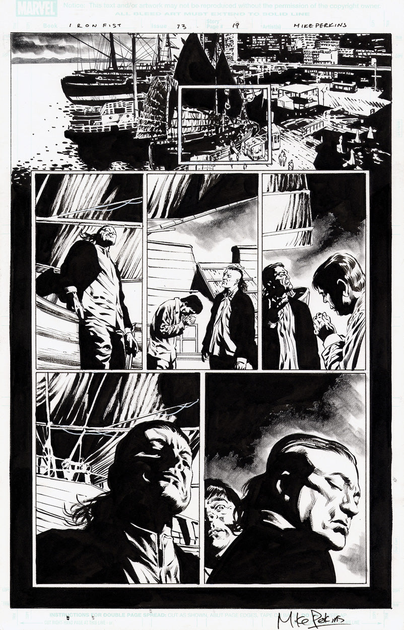 Iron Fist #73 p.19 - Choshin Arrives in NYC!