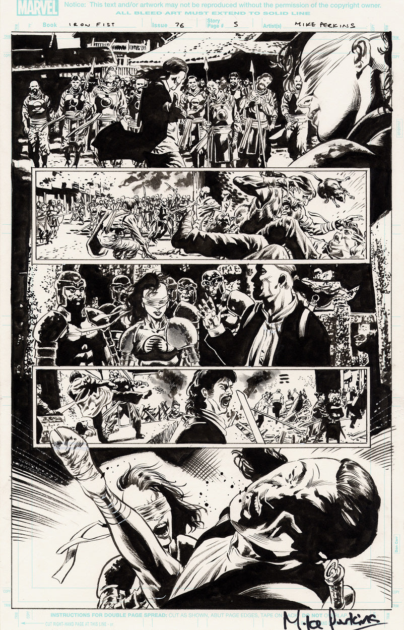 Iron Fist #76 p.05 - Sparrow, Choshin & The Rat!