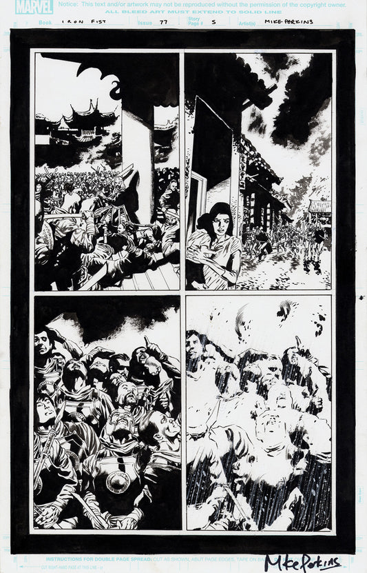 Iron Fist #77 p.05 -Hellfire Rains Down!