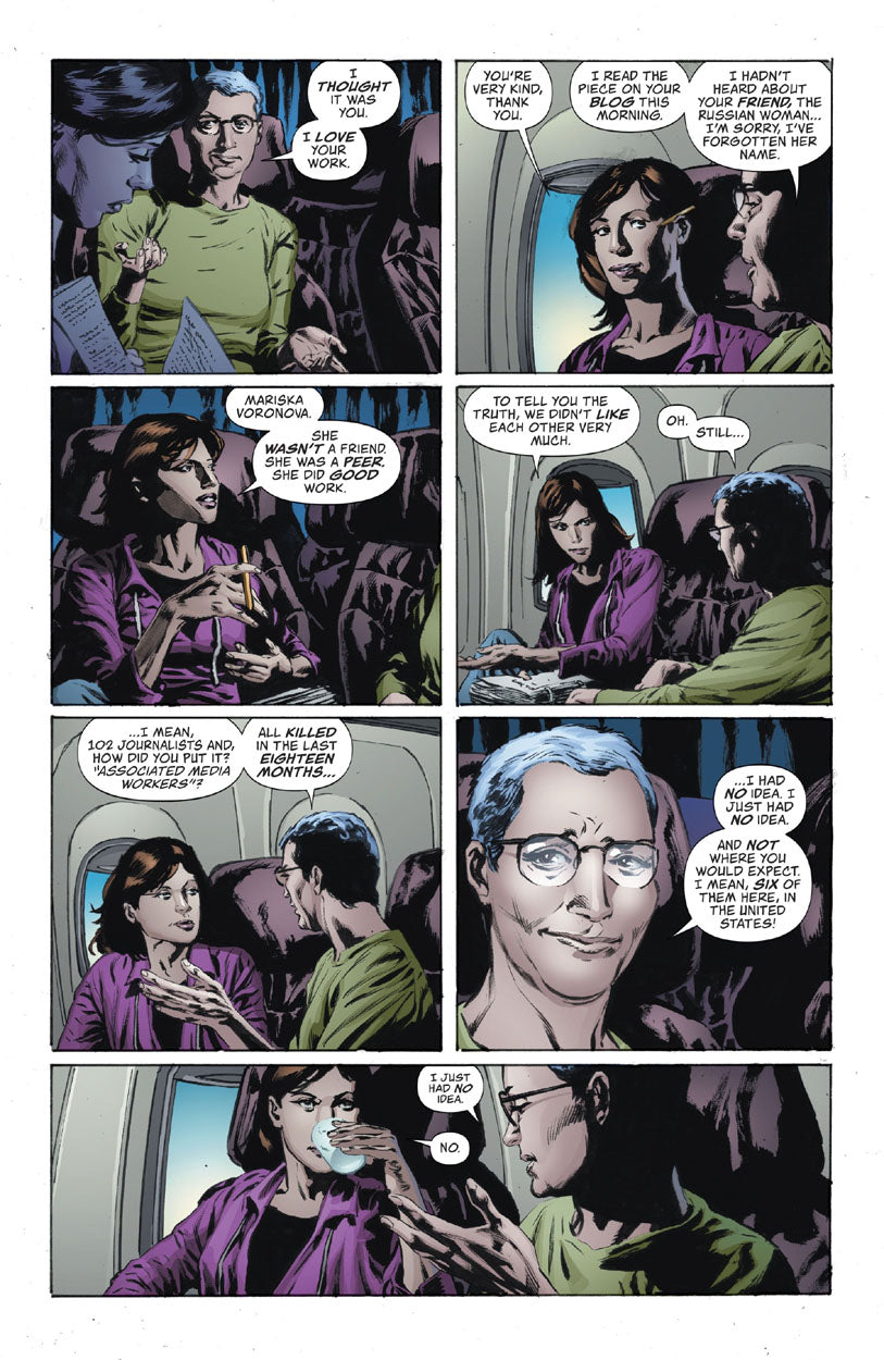 Lois Lane #5 p.02 - Chatty Seat Mate!