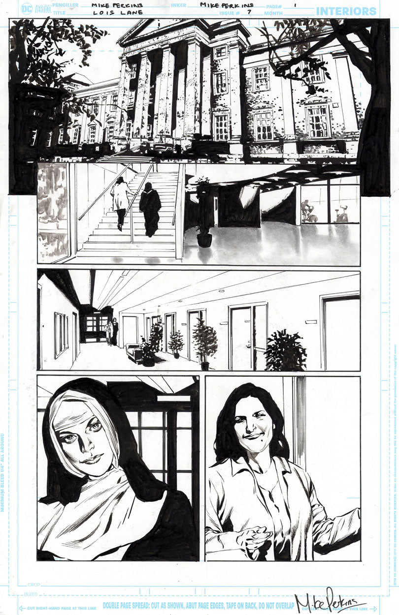 Lois Lane #7 p.01 - Sister Clarice Visits Jessica Midnight!