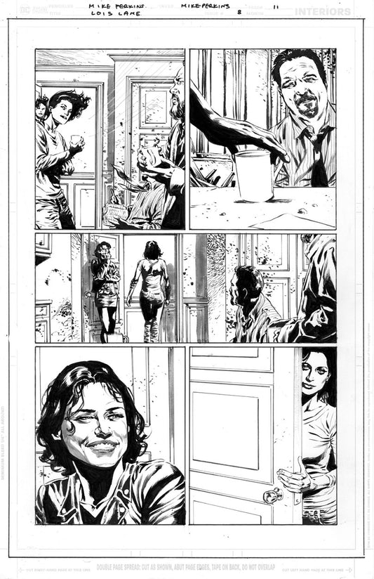 Lois Lane #8 p.11 - Lois & Renee!
