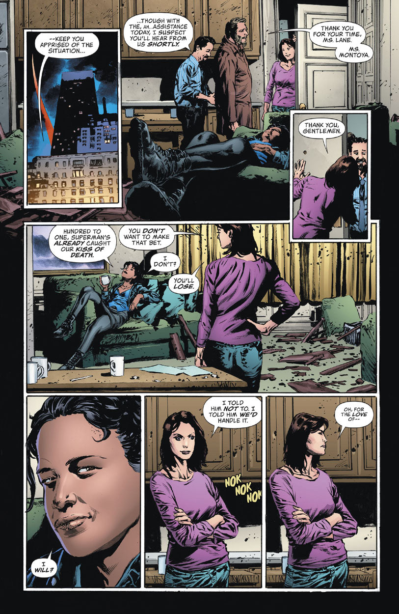 Lois Lane #8 p.16 - Lois & Renee!