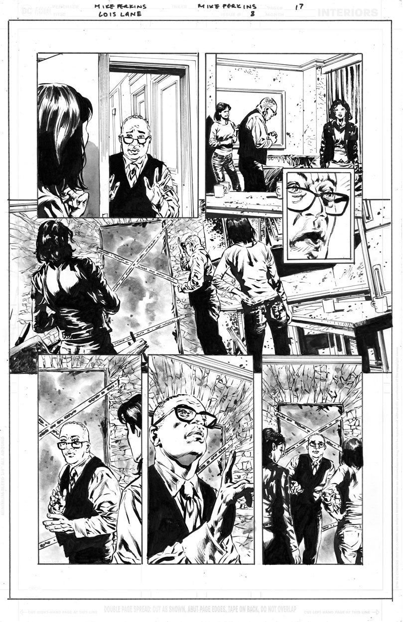 Lois Lane #8 p.17 - Lois & Renee!