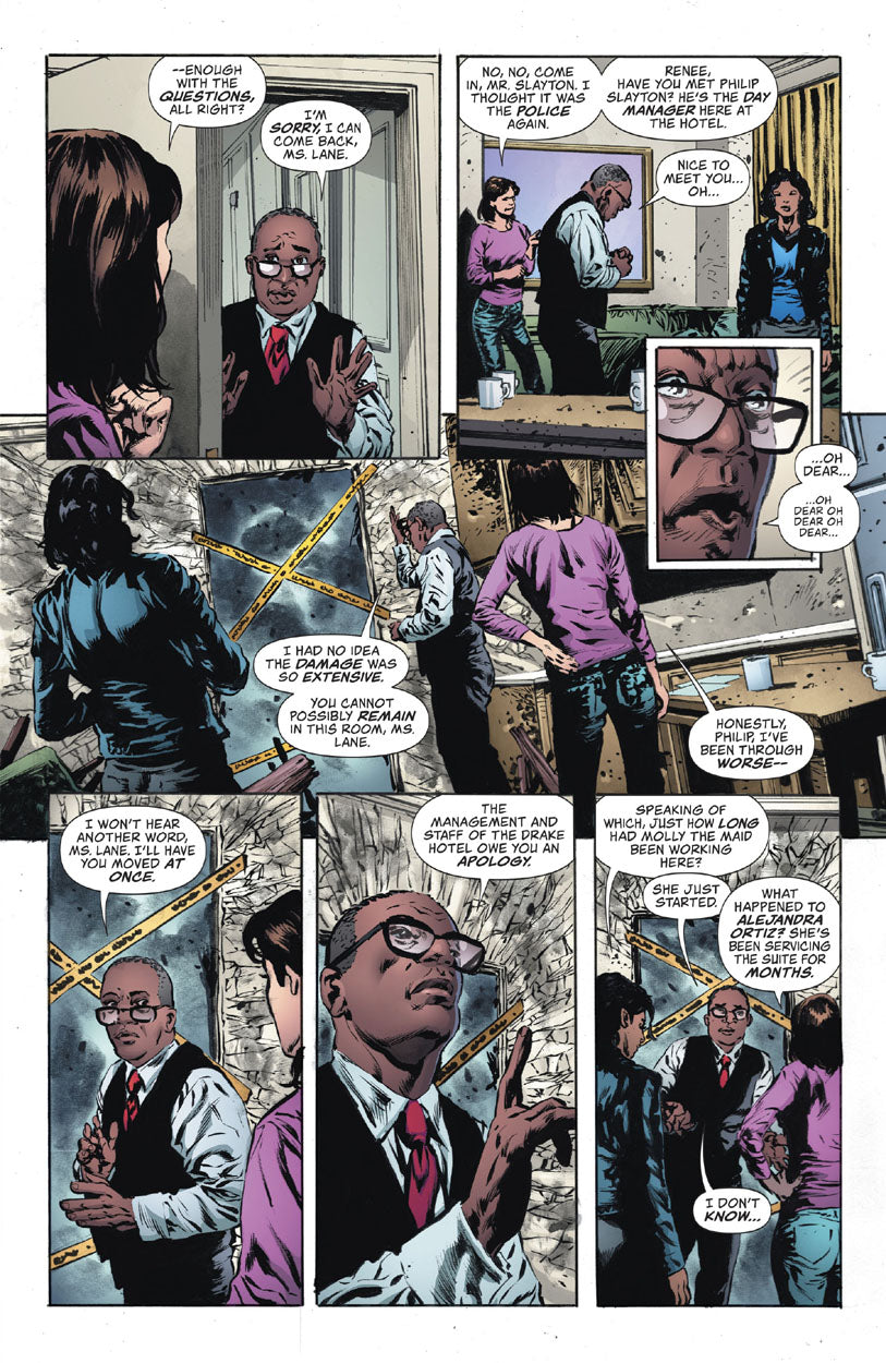 Lois Lane #8 p.17 - Lois & Renee!