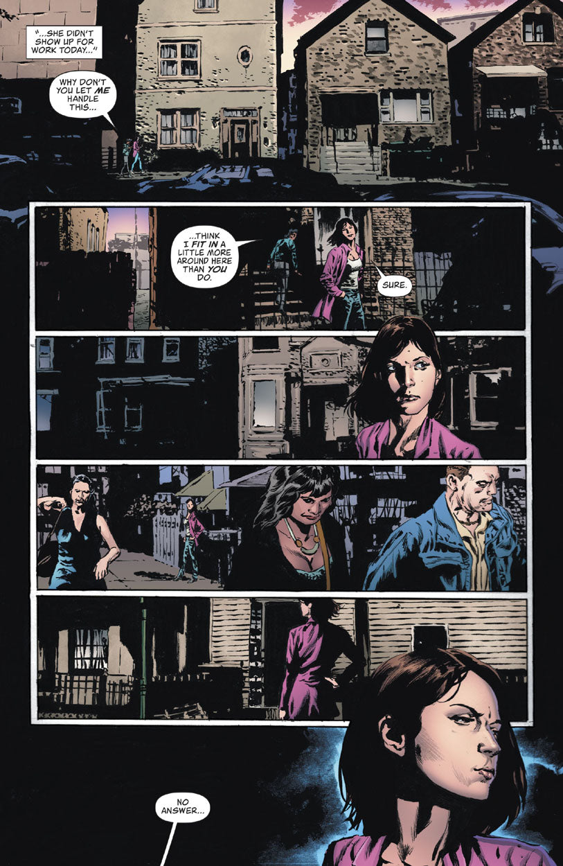 Lois Lane #8 p.18 - Lois & Renee!