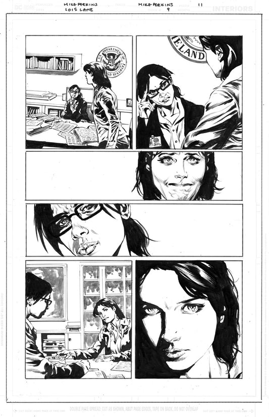 Lois Lane #09 p.11 - Lois Visits DHS!