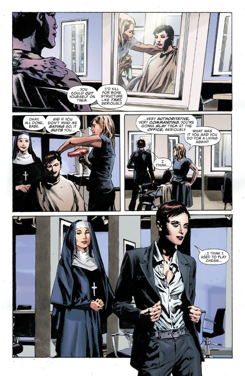 Lois Lane #09 p.19 - Jessica Midnight's New Look!