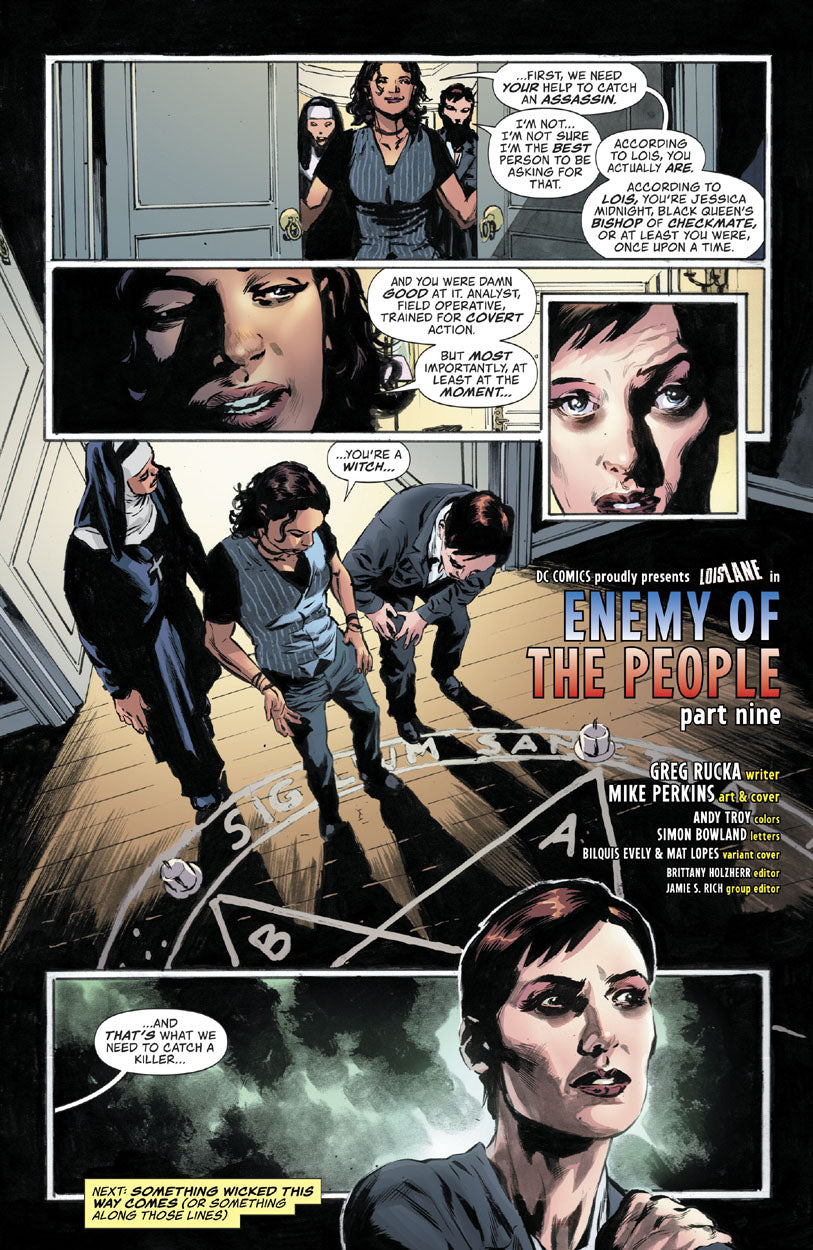 Lois Lane #09 p.22 - Renee & Jessica