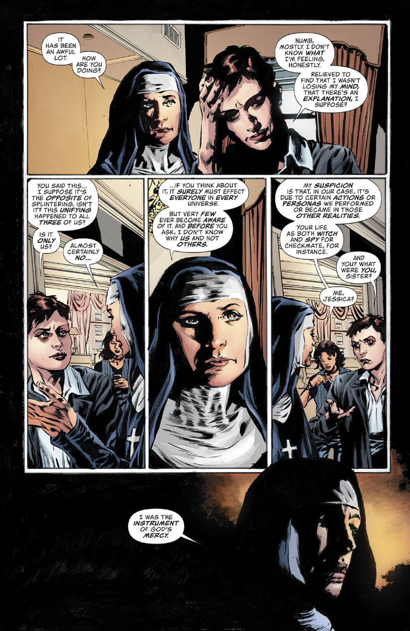 Lois Lane #10 p.17 - Montoya, Clarice & Midnight!