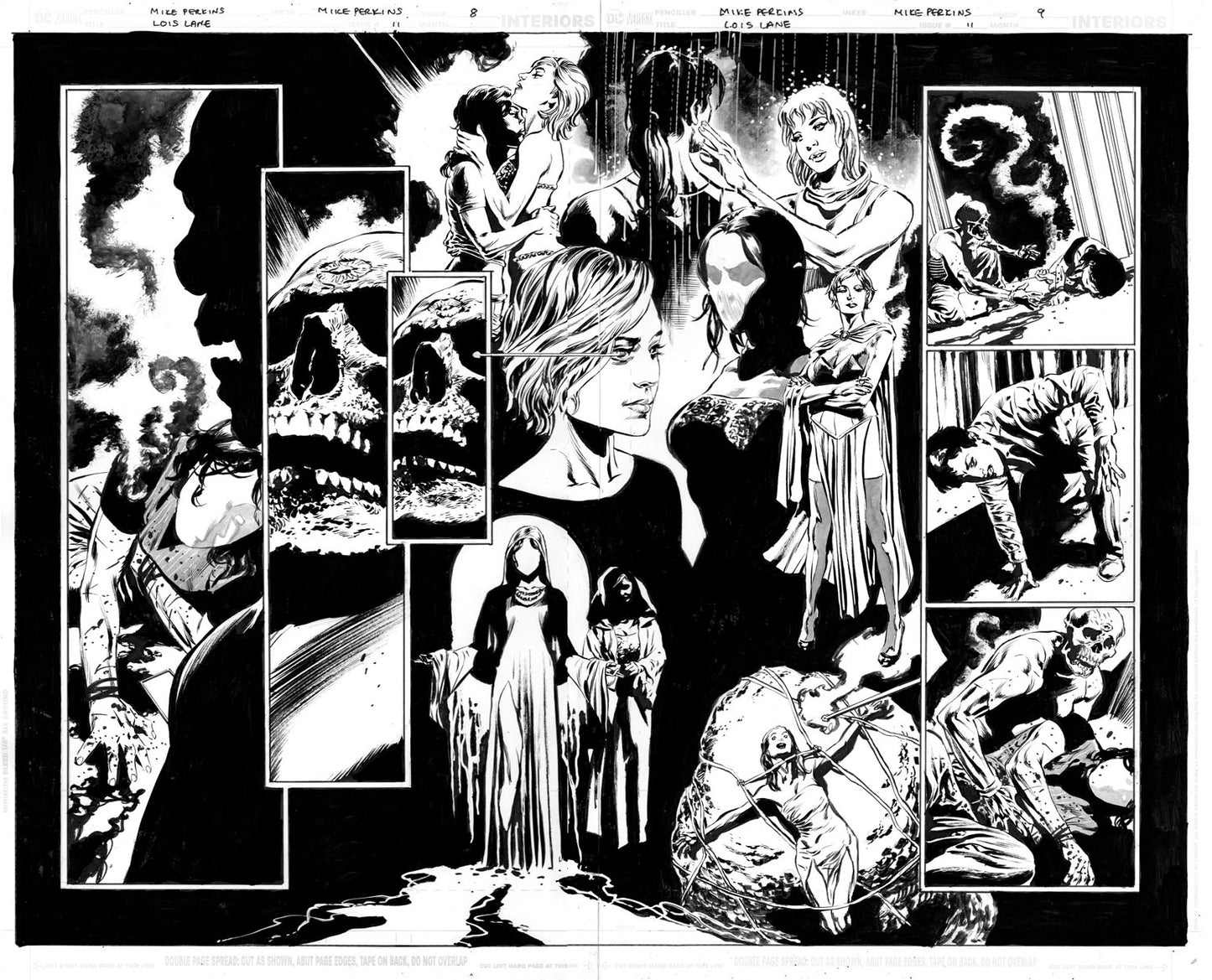 Lois Lane #11 p.08 & 09 - Kiss of Death Origin Revealed!!