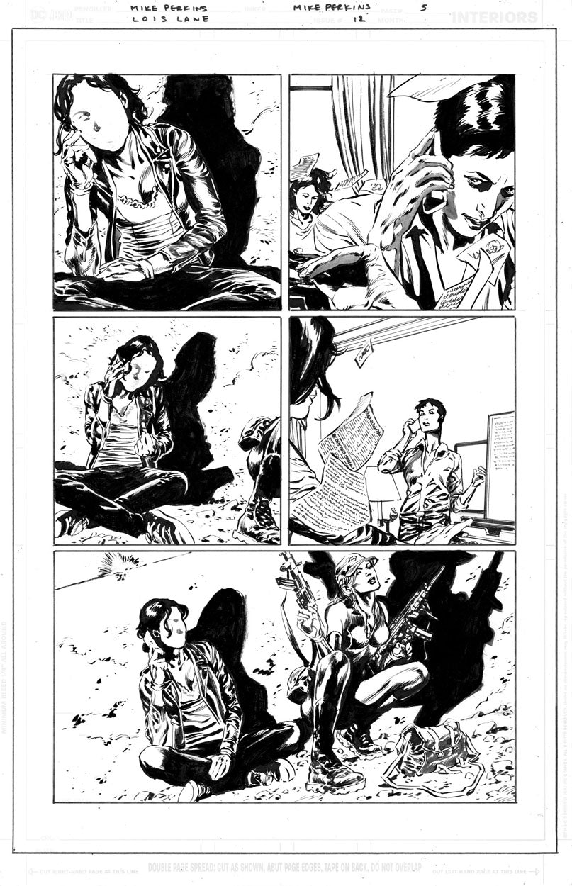 Lois Lane #12 p.05 - The Question & Elicia!