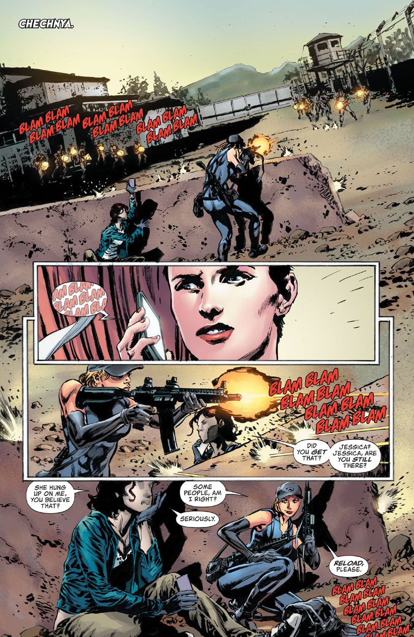 Lois Lane #12 p.06 - The Question & Elicia!