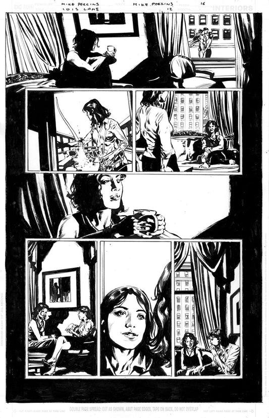 Lois Lane #12 p.16 - Lois & Renee!