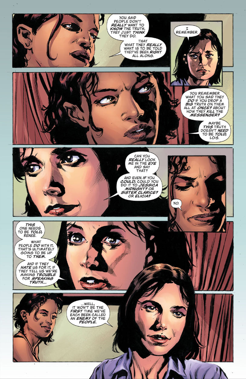 Lois Lane #12 p.17 - Lois & Renee!
