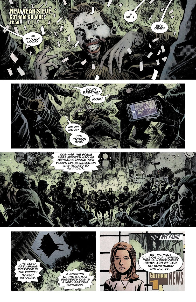 Hardman, Gabriel – New Year’s Evil #1 Complete 8-Page Joker Story !
