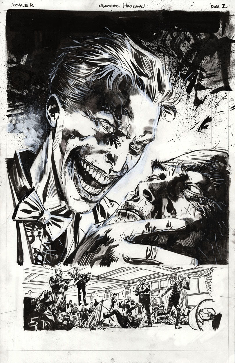 Hardman, Gabriel – New Year’s Evil #1 Complete 8-Page Joker Story !