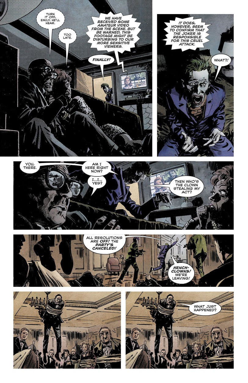 Hardman, Gabriel – New Year’s Evil #1 Complete 8-Page Joker Story !