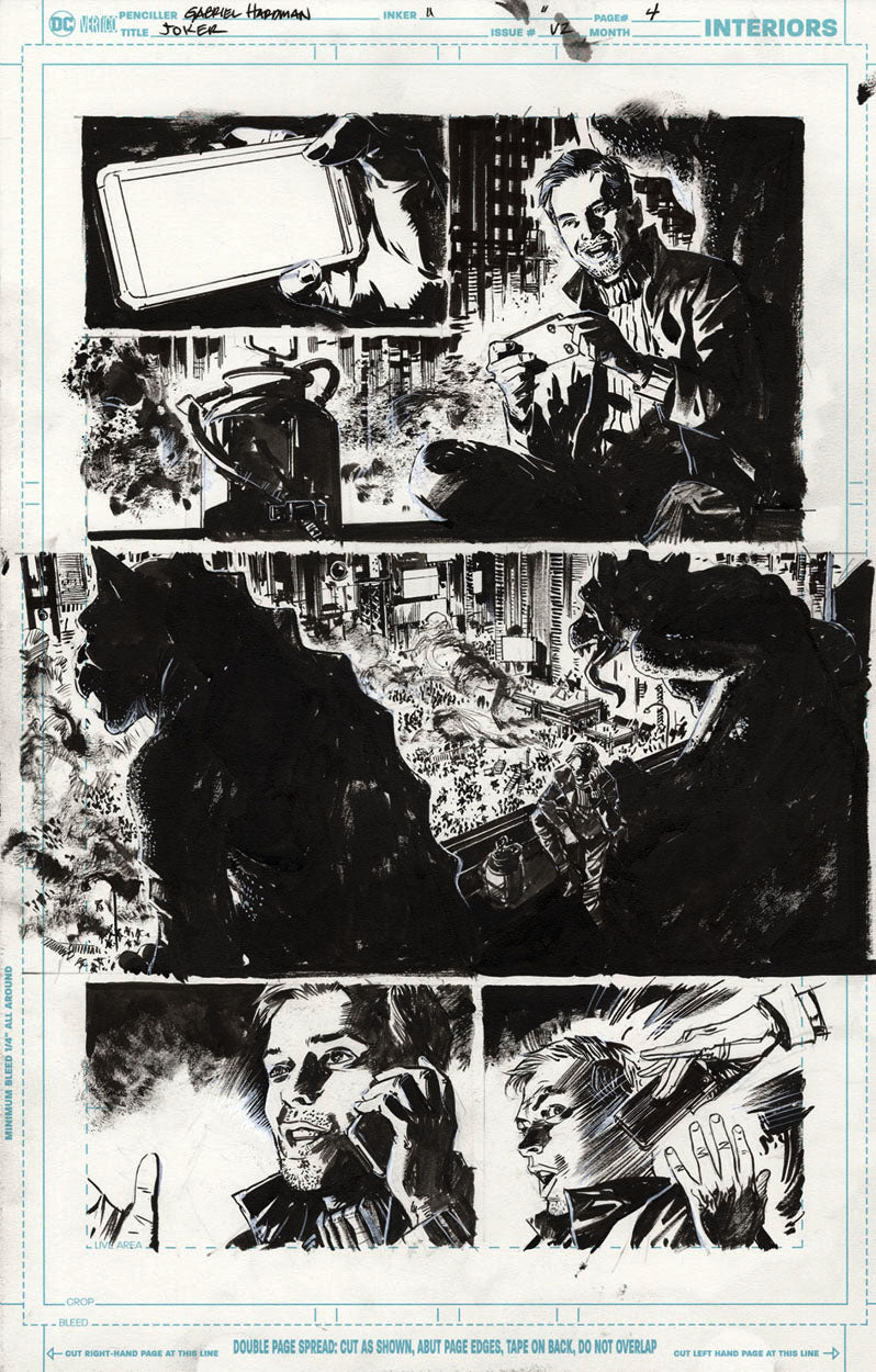 Hardman, Gabriel – New Year’s Evil #1 Complete 8-Page Joker Story !