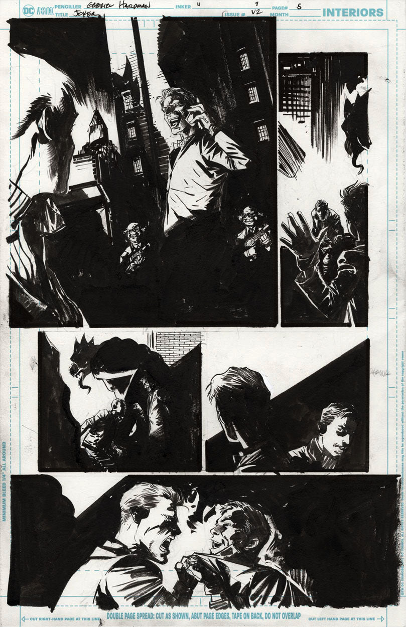 Hardman, Gabriel – New Year’s Evil #1 Complete 8-Page Joker Story !