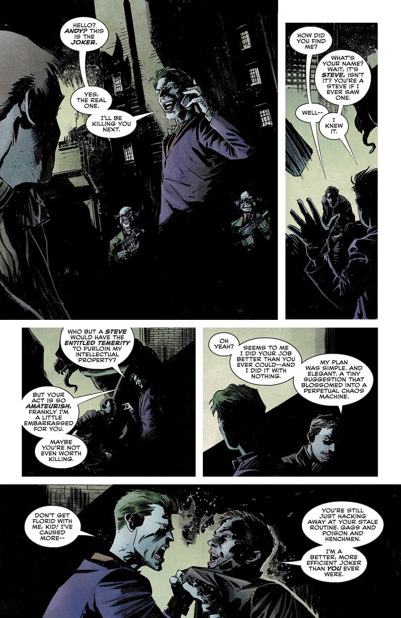 Hardman, Gabriel – New Year’s Evil #1 Complete 8-Page Joker Story !