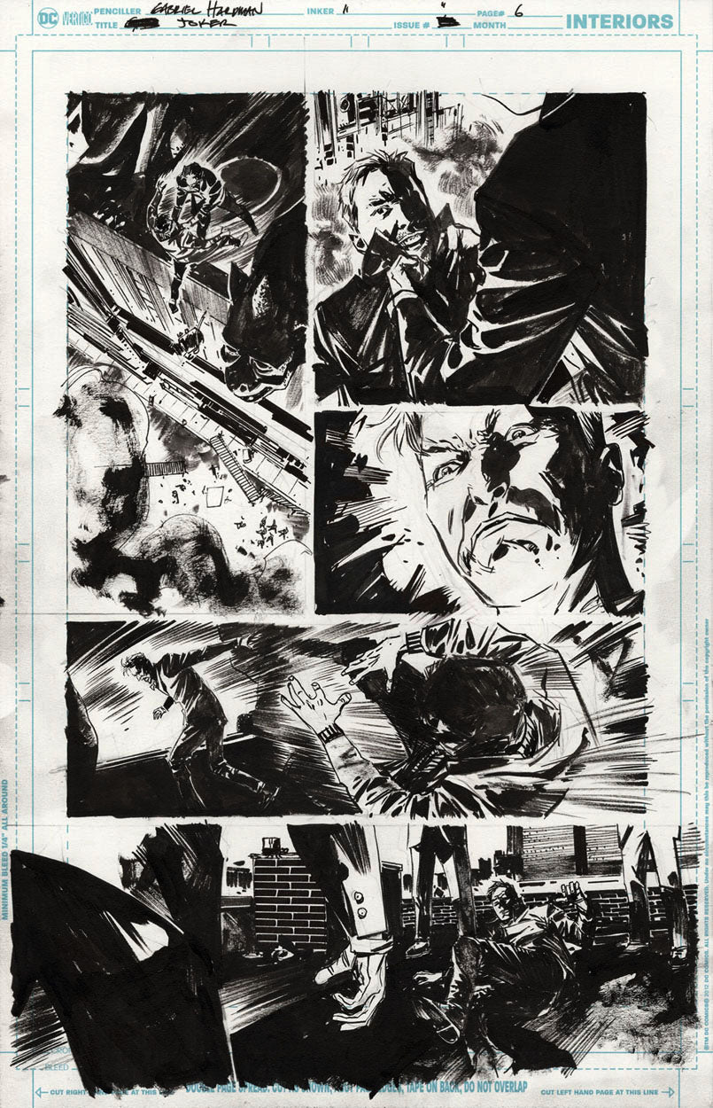 Hardman, Gabriel – New Year’s Evil #1 Complete 8-Page Joker Story !